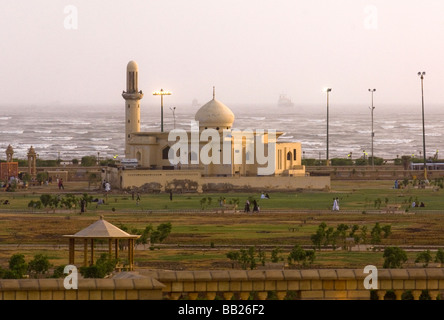 Clifton Beach Moschee Karachi Pakistan Stockfoto