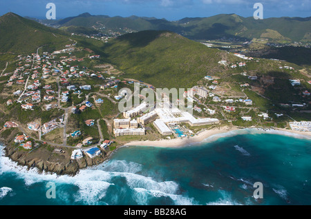 Dawn Beach in Sint Maarten Westin Hotel Stockfoto