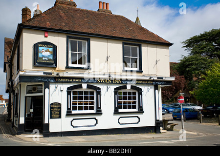 Das Swan Inn. Midhurst, West Sussex, UK Stockfoto