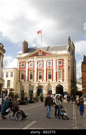 Das Herrenhaus in St. Helena s Quadrat York Stockfoto