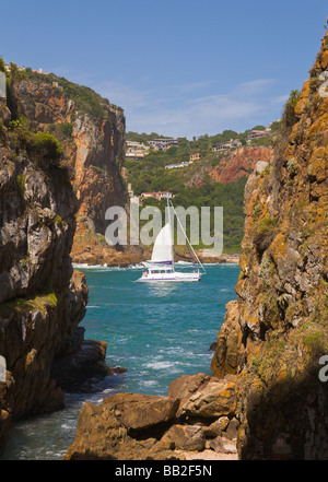 Die Knysna Heads "Western Cape" "Südafrika" Stockfoto