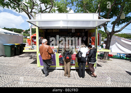 79. Lissabon Buchmesse-Feira Livro de Lisboa - 2009, statt im Park Eduardo VII. Portugal Stockfoto