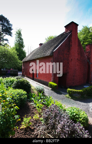 Kennixton Bauernhaus restauriert erhaltenen Bauernhaus in St Fagans National History Museum of Wales Open-Air walisischen Attraktion Stockfoto