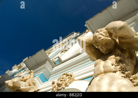 Russland, St. Petersburg, Katharinenpalast (aka Bolschoi Yekaterinsky Dvorets). Stockfoto