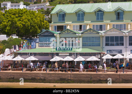 Restaurant am Meer, "Simons Town", "Western Cape", "Südafrika" Stockfoto