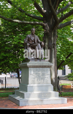 Statue von Hunter Holmes McGuire im State Capitol Garten, Richmond, Virginia Stockfoto