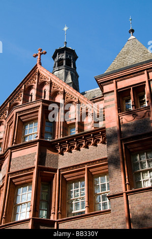 Französische protestantische Kirche von London, UK Stockfoto