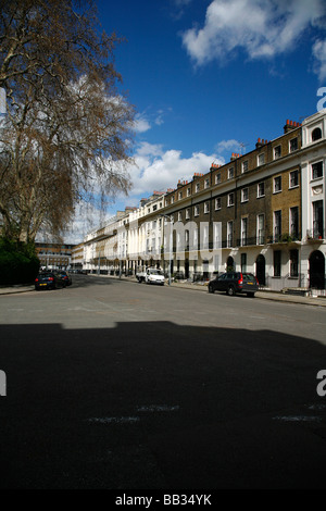 Mecklenburgh Square in Bloomsbury, London, UK Stockfoto