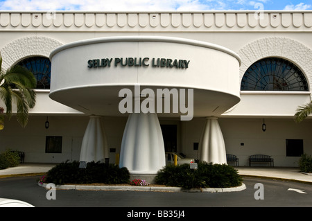 Marie Selby Library, Sarasota Florida Stockfoto