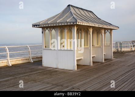 Tierheim am Pier bei Cromer an der Nordküste Norfolk Stockfoto