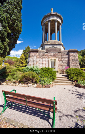 Robert Burns Monument in Robert Burns National Heritage Park Alloway Schottland Stockfoto