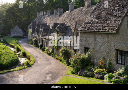 Arlington Row, Bibury, Gloucestershire, England, Vereinigtes Königreich Stockfoto