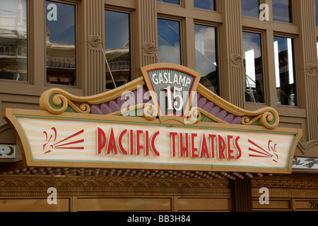 Pacific Theater anmelden fünften Avenue Gaslamp Viertel San Diego Kalifornien Vereinigte Staaten Stockfoto