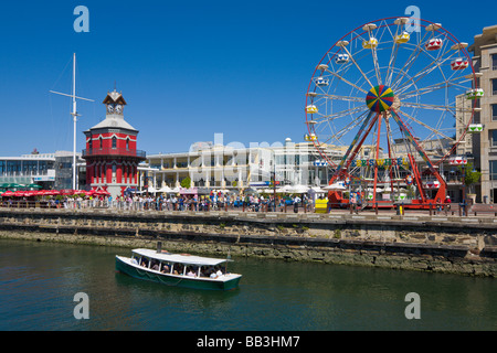 Hafen und "Clock Tower", "V & A Waterfront", "Cape Town", "Südafrika" Stockfoto