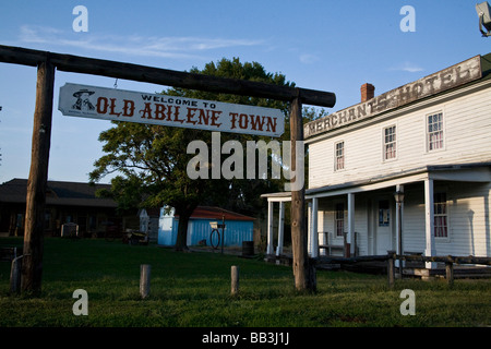 USA, Kansas, Abilene. Stockfoto