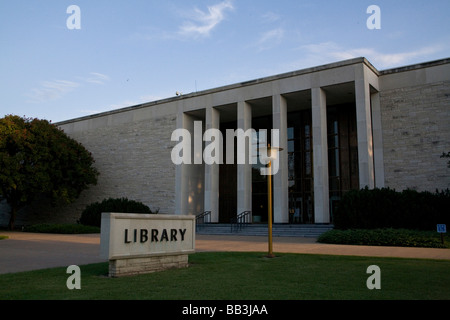 USA, Kansas, Abilene. Die Eisenhower-Bibliothek. Stockfoto