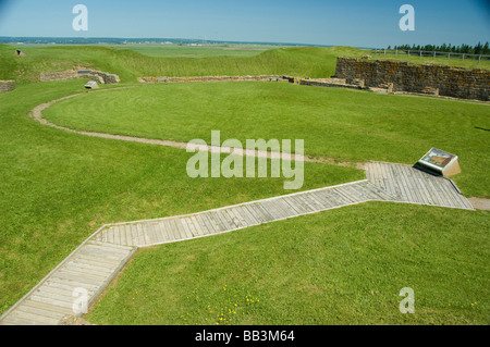 Kanada, New Brunswick, Aulac. Fort Cumberland (aka Fort Beausejour), National Historic Site. Stockfoto