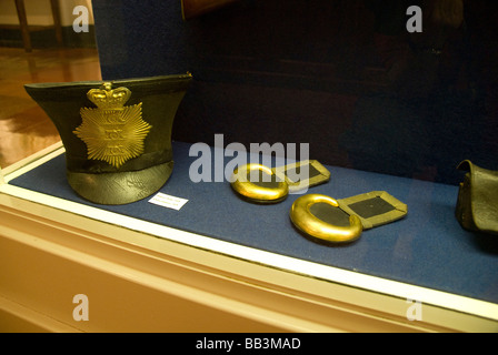 Kanada, New Brunswick, Aulac. Fort Cumberland, National Historic Site. Museum Erinnerungsstücke aus dem täglichen Leben im Fort. Stockfoto