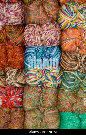 Kanada, New Brunswick, Lakeburn. London-liturgisch Economusee. Typische Wolle Produzent mit traditionellen Methoden. Stockfoto