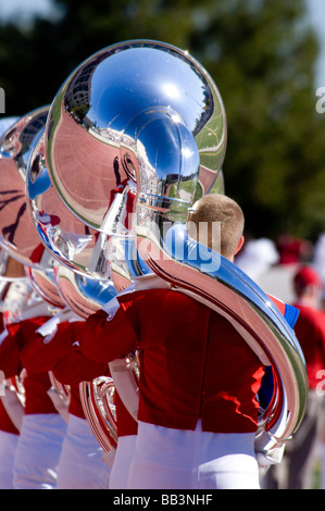 Kalifornien, Pasadena. 2009-Tournament of Roses Bandfest. Bands von Amerika Ehren Band. Stockfoto