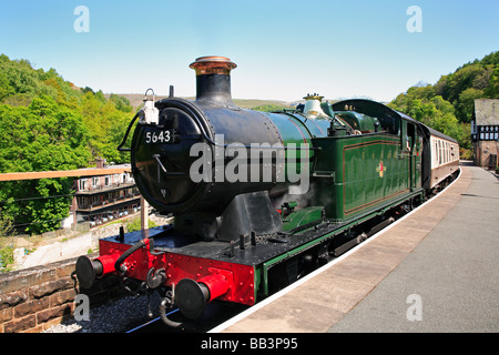 Tenderlok in Berwyn Station Llangollen Denbighshire Nordwales UK England EU Europäische Union Europa Stockfoto