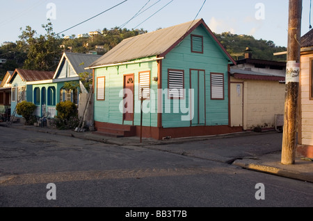 Anse la Raye, St Lucia Stockfoto