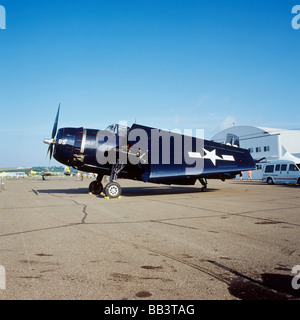 Grumman TBF/TBM Avenger, Marine-Träger-Torpedobomber auf der Luftfahrtmesse in St. Paul, Minnesota Stockfoto