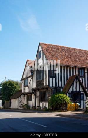 Stratford St Mary Street Szene in Suffolk, UK Stockfoto