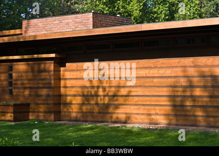 Frank LLoyd s Gebäude in Madison Wisconsin Stockfoto