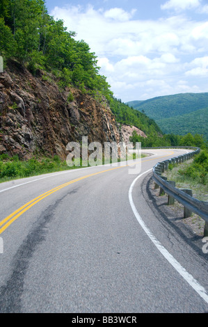 Kanada, Nova Scotia, Cape Breton Island, Cabot Trail. Cape Breton Highlands National Park. Stockfoto