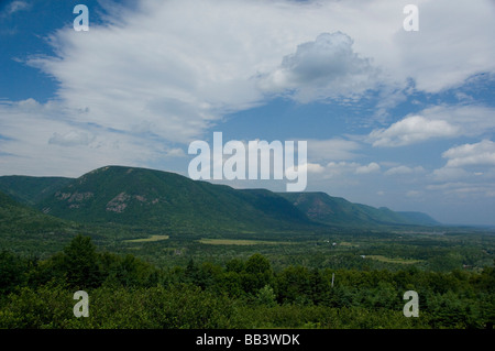 Kanada, Nova Scotia, Cape Breton Island, Cabot Trail. Cape Breton Highlands National Park. Stockfoto