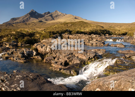 The Black Cuiliins, Sligachan, Isle of Skye, Schottland Stockfoto