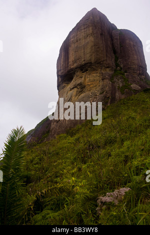 Pedra de Gavea Gipfel in RIo De Janeiro, Brasilien. Stockfoto