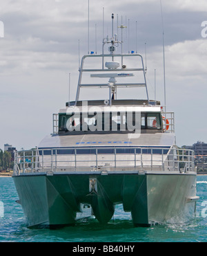 Police Patrol Boat Deodar 3 Auckland New Zealand Stockfoto