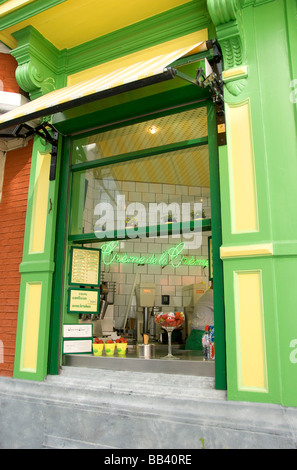 Europa, Belgien, Flandern, Provinz Antwerpen, Antwerpen, Creme De La Creme, ice Cream shop Stockfoto