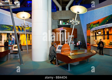 CITE DES SCIENCES ET DE L ' INDUSTRIE PARIS Stockfoto