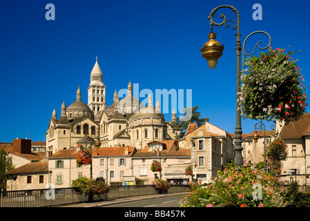 DIE KATHEDRALE SAINT FRONT PERIGUEUX FRANKREICH Stockfoto