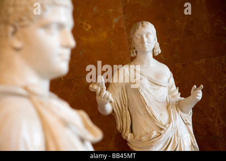 DAS MUSEUM LOUVRE PARIS Stockfoto