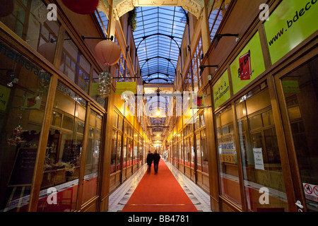 PASSAGE DU GRAND CERF PARIS FRANKREICH Stockfoto