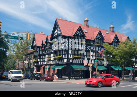 Altmodisches Gebäude, im Stadtzentrum von Princeton, Princeton, NJ, New Jersey, USA Stockfoto