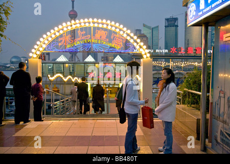 paar in Shanghai Stockfoto