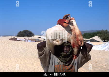 Festival au Desert Musikfestival in Essakane, Mali. Stockfoto