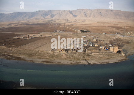 Tigris River Valley im Osten der Türkei. Stockfoto