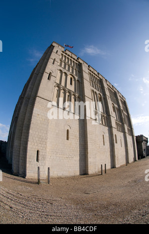 Norwich Schloss erbaut im Jahre 1067, Norfolk UK Stockfoto