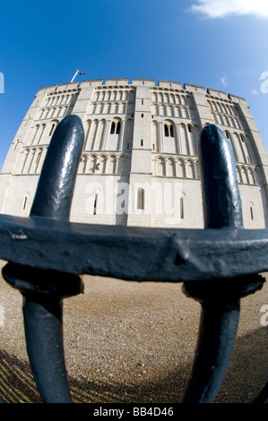 Norwich Schloss erbaut im Jahre 1067, Norfolk UK Stockfoto