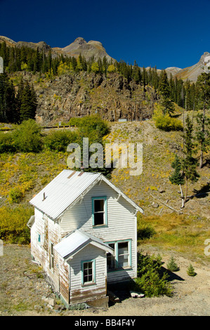 Colorado, US Highway 550, Red Mountain Pass zwischen Ouray & Silverton. San Juan Skyway, Colorado erste scenic Byway. Stockfoto