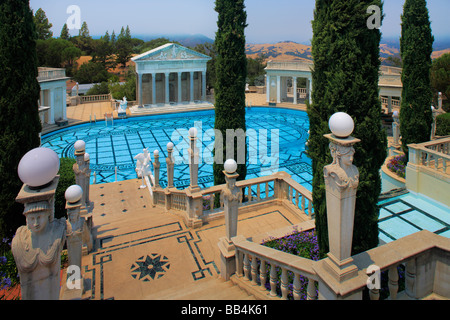 Hearst Castle in San Simeon, Kalifornien Stockfoto