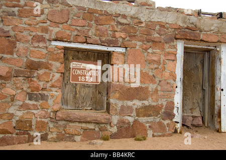 Colorado Colorado Springs. Pikes Peak Cog Railway. Blick vom Gipfel des Pikes Peak historischen Summit House. Stockfoto