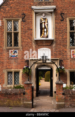 England Berkshire Bray Jesu Krankenhaus historischen Armenhäuser gegründet 1627 von wohlhabenden Londoner Fischhändler William Goddard Stockfoto