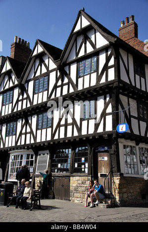 Leigh Pemberton House, Schlossberg, Lincoln, Lincolnshire, England, Vereinigtes Königreich Stockfoto